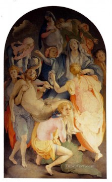 ポントルモ Painting - 沈着肖像画家 フィレンツェのマニエリスム ヤコポ・ダ・ポントルモ